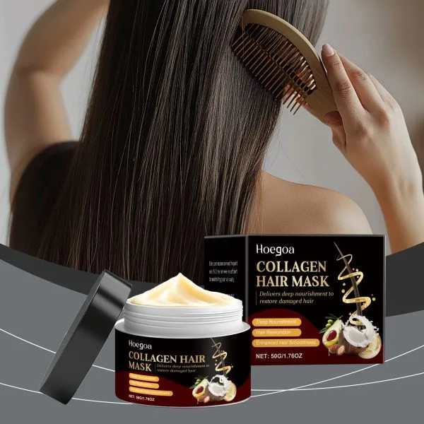 Argan Oil & Shea Butter Hair Thickening Treatment | HOEGOA 50g