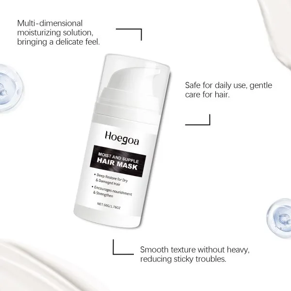Cetearyl Alcohol Deep Conditioning Hair Mask | HOEGOA 50g