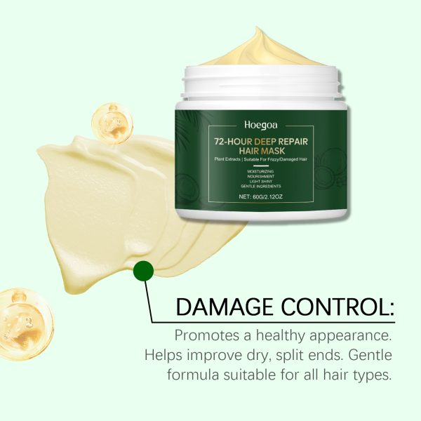 Shea Butter Deep Conditioning Hair Mask | HOEGOA 60g