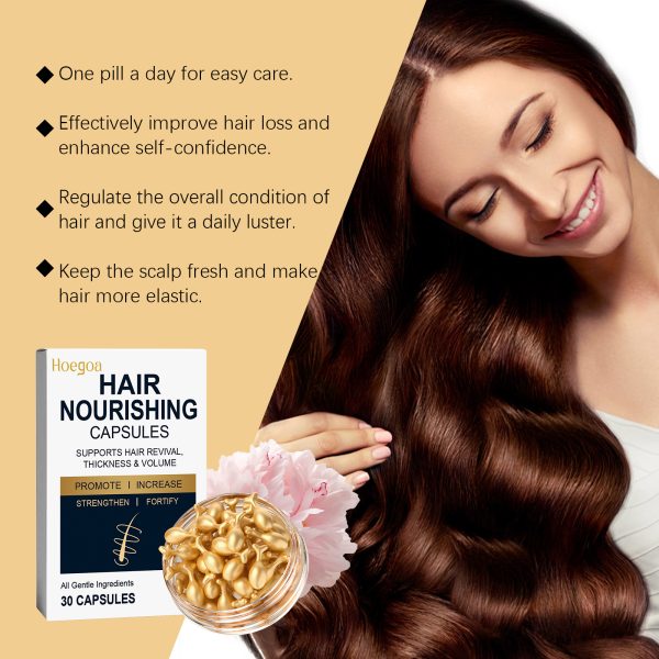 Glycerin & Vitamin E Hair Growth Serum | HOEGOA 30pcs