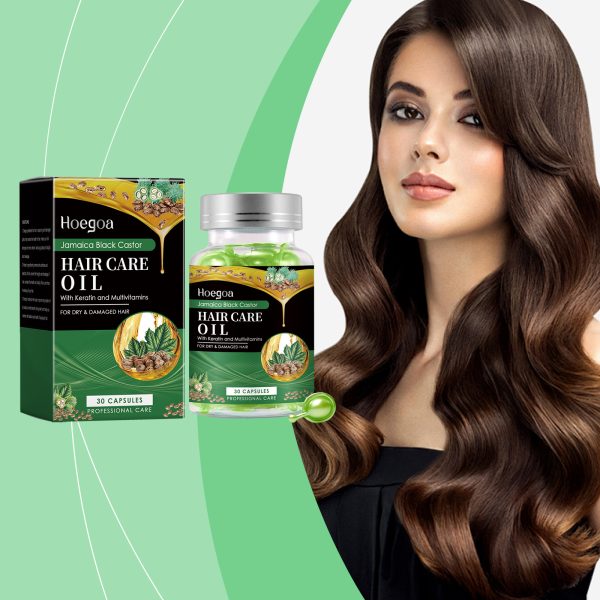 Castor Oil Hair Growth Serum | HOEGOA
