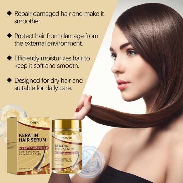 Mineral Oil & Argan Oil Hair Repair Treatment | HOEGOA