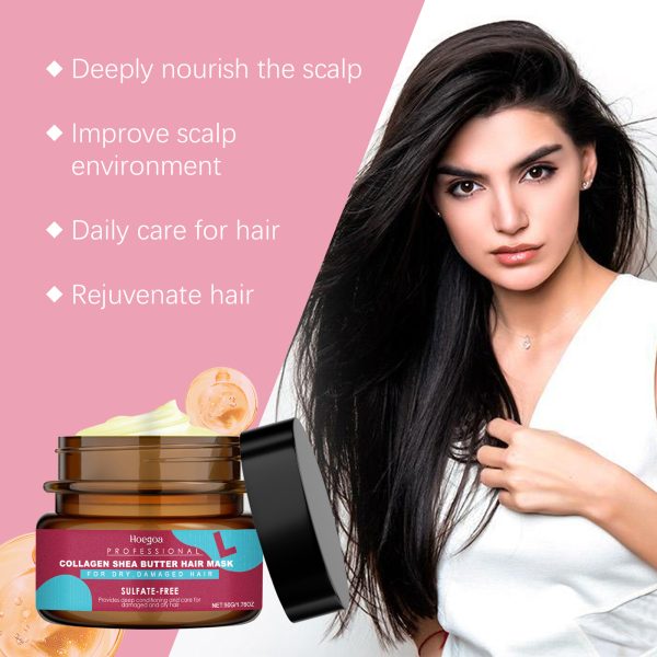 Shea Butter Deep Conditioning Hair Mask | HOEGOA 50g