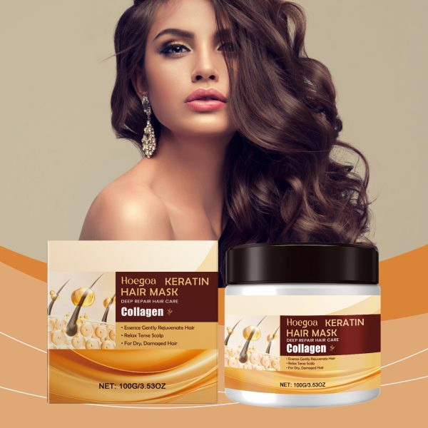 Keratin & Collagen Deep Conditioning Hair Mask | HOEGOA 100g