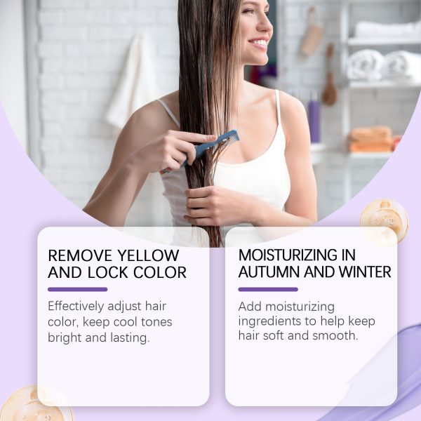 Keratin & Violet Deep Conditioning Hair Mask | HOEGOA 100g