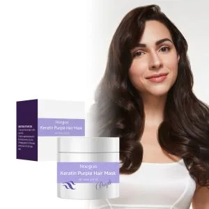 Keratin & Violet Deep Conditioning Hair Mask | HOEGOA 100g