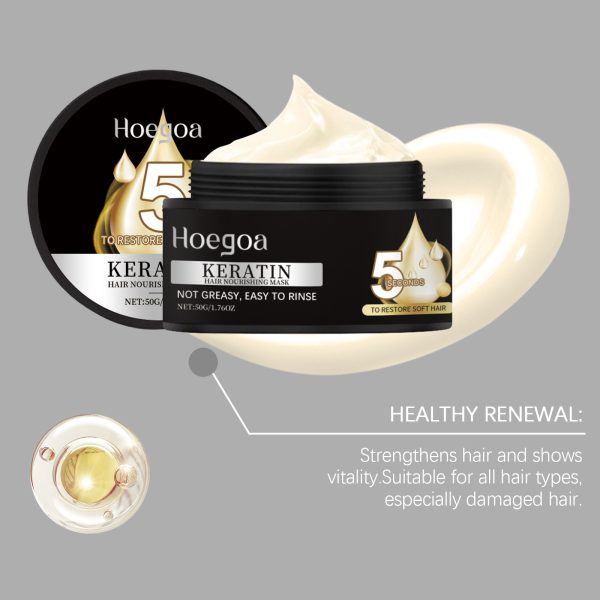 Cetearyl Alcohol Deep Conditioning Hair Mask | HOEGOA 50g