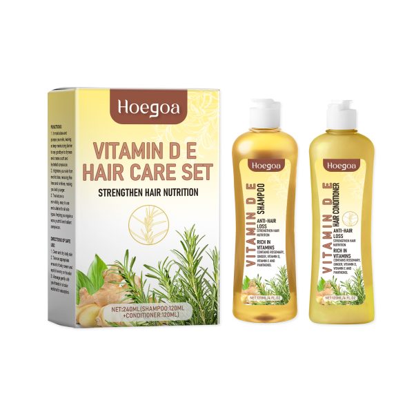 Rosemary Oil & Vitamin E Hair Care Kit | HOEGOA 1set