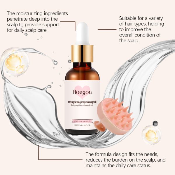 Mineral Oil & Castor Oil Hair Growth Treatment | HOEGOA 1set