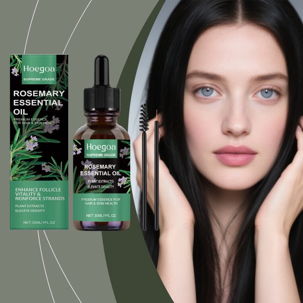 Castor Oil & Rosemary Oil Hair Growth Serum | HOEGOA 1set