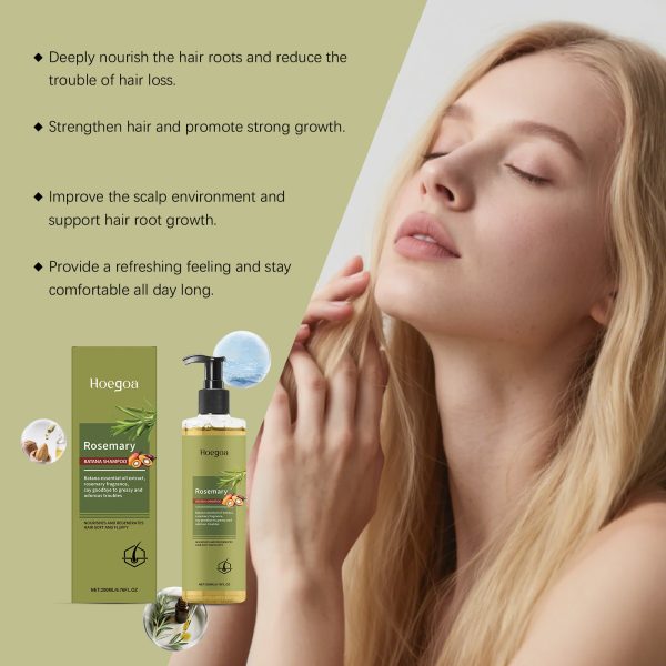 Hoegoa Rosemary Shampoo Smooth & Silky 200ml - product photo 4