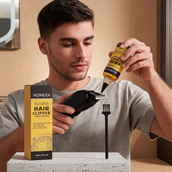 HOMEXA Hair Clipper Deep Cleansing 1set texture and consistency