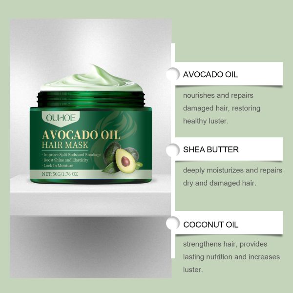 Glycerin & Panthenol Deep Conditioning Hair Mask | OUHOE 50g
