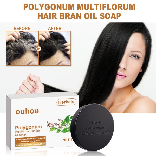 OUHOE Polygonum Multiflorum Hair Care Product Nourishing 100g front view