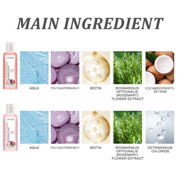 OUHOE Rosemary Hair Care Product Shine & Gloss 200ml - product photo 5