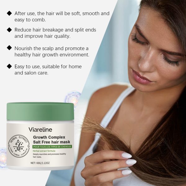 Avocado Oil Deep Conditioning Hair Mask | Viareline 60g