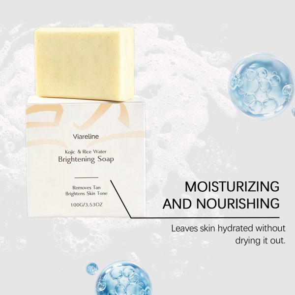 Viareline Rice Water Hair Care Product Deep Cleansing packaging and label