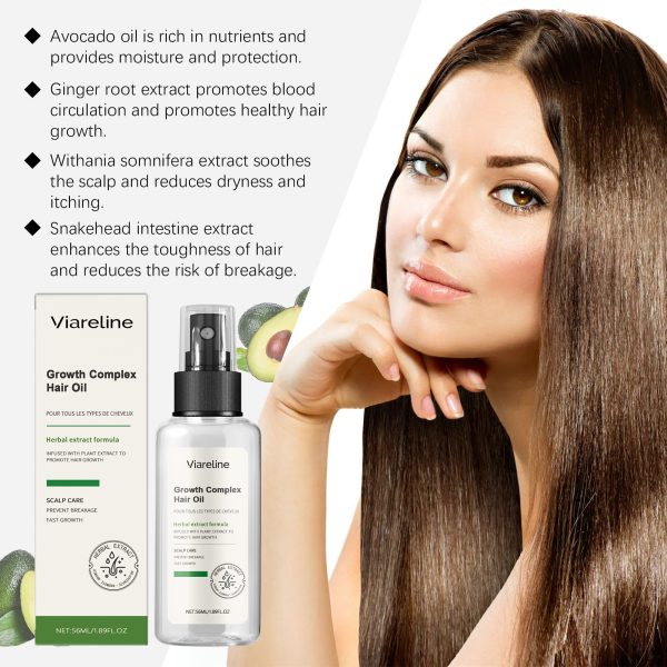 Avocado Oil Hair Repair Treatment | Viareline 56ml