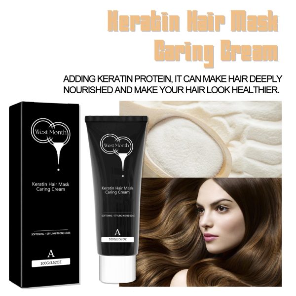 West&Month Protein Hair Mask Nourishing 100g - product photo 4