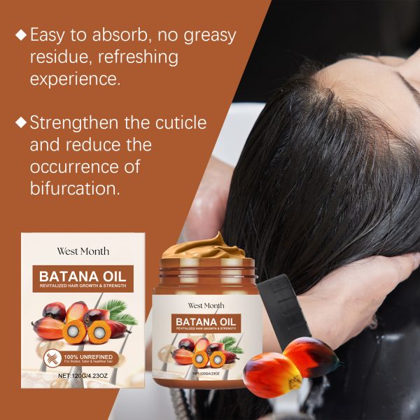 West&Month Batana Oil Conditioner Smooth & Silky 120g - product photo 4