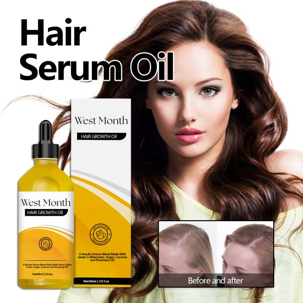 Castor Oil Anti Hair Loss Treatment | West&Month 60ml