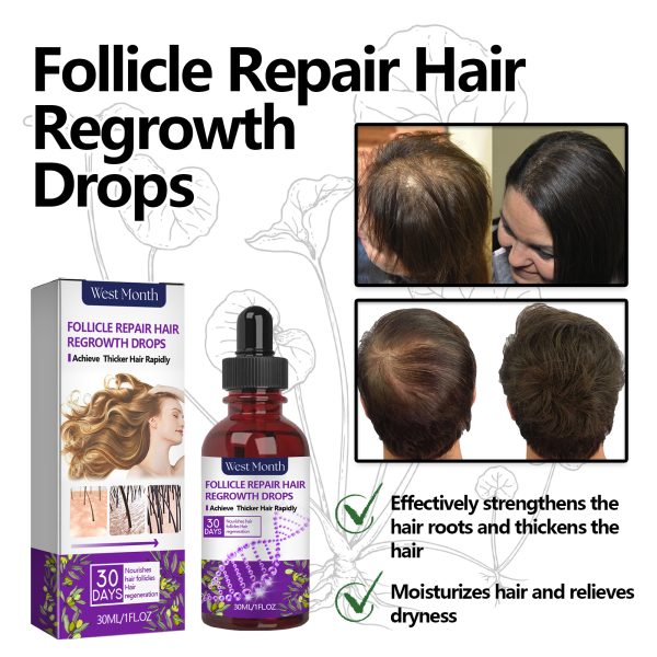 Mineral Oil Hair Growth Serum | West&Month 30ml