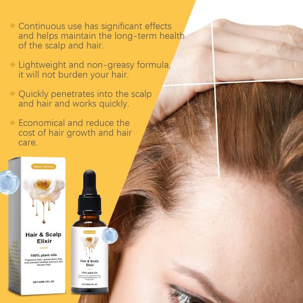 Argan Oil Hair Growth Serum | West&Month 30ml