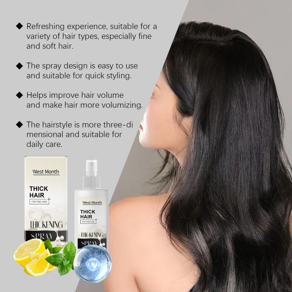 Peppermint & Glycerin Hair Styling Treatment | West&Month 100ml