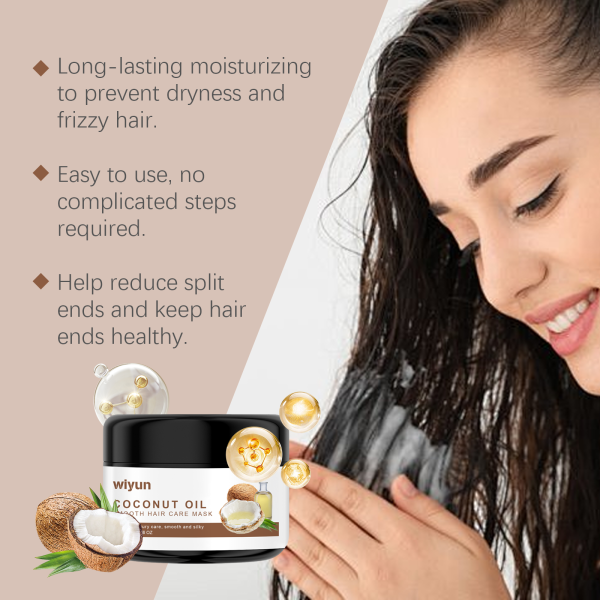 Wiyun Coconut Hair Mask Smooth & Silky 50g - product photo 4