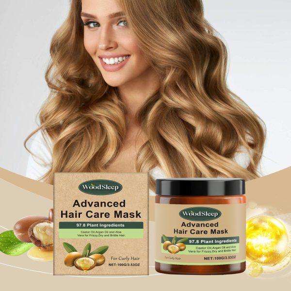 Castor Oil & Argan Oil Deep Conditioning Hair Mask 100g